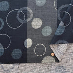 Cotton Southern Cross Printed Fabric - Polka Dot and Stripe Pattern - nomura tailor