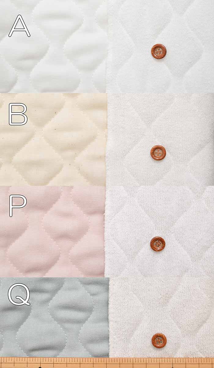 Double gauze x baby pile quilt fabric - nomura tailor