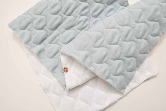 Double gauze x baby pile quilt fabric - nomura tailor