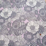 Water-repellent finish Nylon taffeta printed fabric Art Flower - nomura tailor