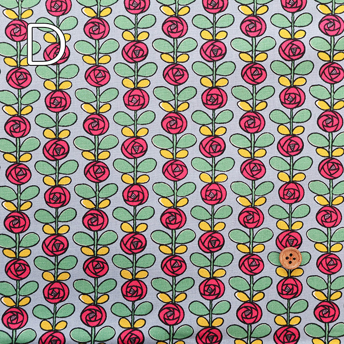 Cotton Broad Fabric - Mini Rose - nomura tailor