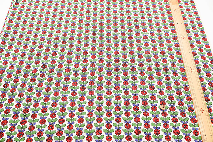 Cotton Broad Fabric - Mini Rose - nomura tailor