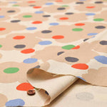 C/L Canvas Printed Fabric Chocolat - nomura tailor