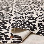 C/L Canvas Printed Fabric Woodcut - nomura tailor