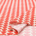 Cotton broadcloth print fabric Strawberry - nomura tailor