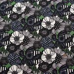 Cotton 10/1 Canvas Printed Fabric Art Flower Mini - nomura tailor