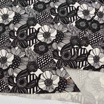 Cotton 10/1 Canvas Printed Fabric Art Flower Mini - nomura tailor