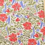 C/L Canvas Printed Fabric Flower Arashi - nomura tailor