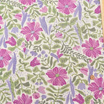 C/L Canvas Printed Fabric Flower Arashi - nomura tailor