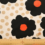 C/L Canvas Print Fabric - Graupel - nomura tailor
