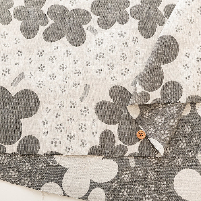 Cotton Jacquard Fabric - Bouquet - nomura tailor