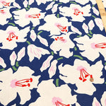 C/L Canvas Printed Fabric - Lily - nomura tailor