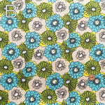 Cotton Broad Printed Fabric - Mini Scrunchie - nomura tailor