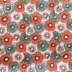 Cotton Broad Printed Fabric - Mini Scrunchie - nomura tailor