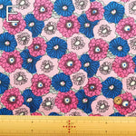 Cotton Broad Printed Fabric - Mini Scrunchie - nomura tailor