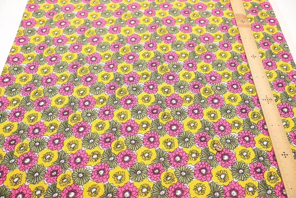 Cotton Broad Printed Fabric - Mini Scrunchie - nomura tailor