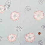 C/L seating print fabric Moment anemone - nomura tailor