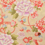 Cottondo Befrint Fabric Hemp Leaf and Flower - nomura tailor