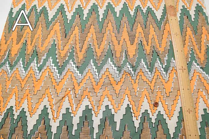 Cotton 40 Broadprint Fabric ethnic pattern - nomura tailor