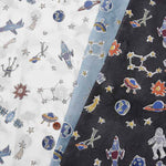 Cotton 60 loan print fabric Cosmo - nomura tailor