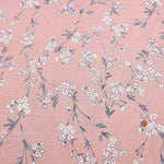 Cotton dobby Japanese pattern printed fabric Sakura - nomura tailor