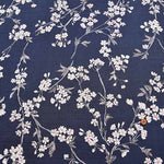 Cotton dobby Japanese pattern printed fabric Sakura - nomura tailor