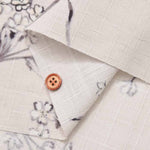 Cotton dobby Japanese pattern printed fabric Sakura - nomura tailor