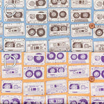 Cotton 40 broadcloth printed fabric Cassette - nomura tailor