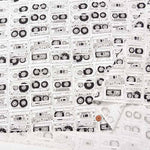 Cotton 40 broadcloth printed fabric Cassette - nomura tailor