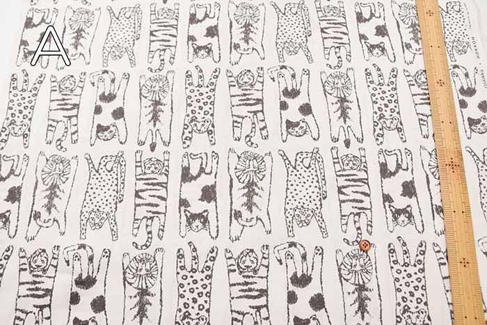 Cotton 40 broadcloth printed fabric Animal - nomura tailor