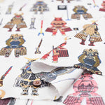 Cotton 20 sheeting print fabric Warlord's yoloi - nomura tailor