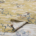 Cotton dobby printed fabric Wind God and Thunder God - nomura tailor