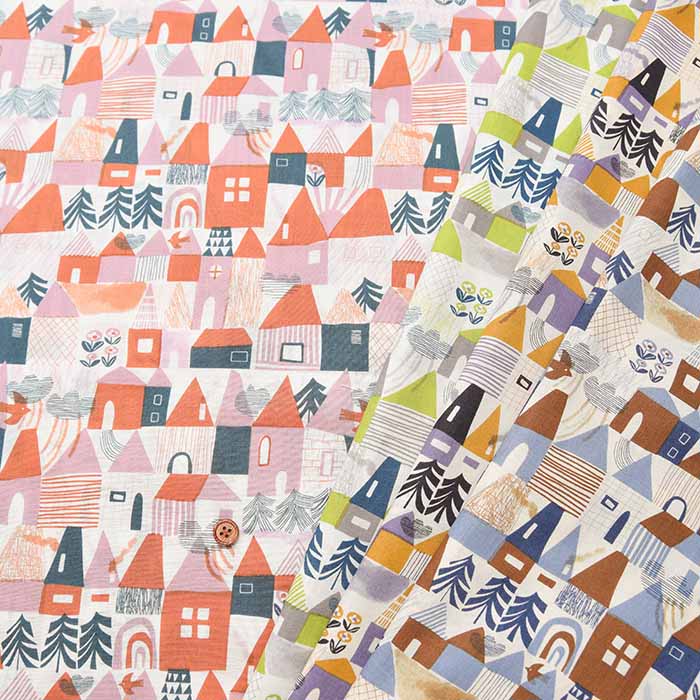 Cotton 60 roan printed fabric House - nomura tailor