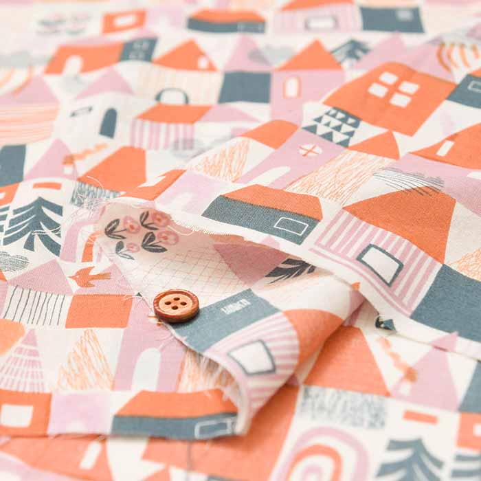 Cotton 60 roan printed fabric House - nomura tailor