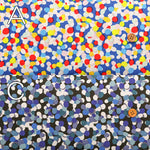 40"Cotton Broad Printed Fabric - Dots - nomura tailor