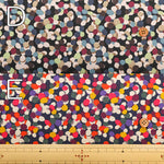 40"Cotton Broad Printed Fabric - Dots - nomura tailor