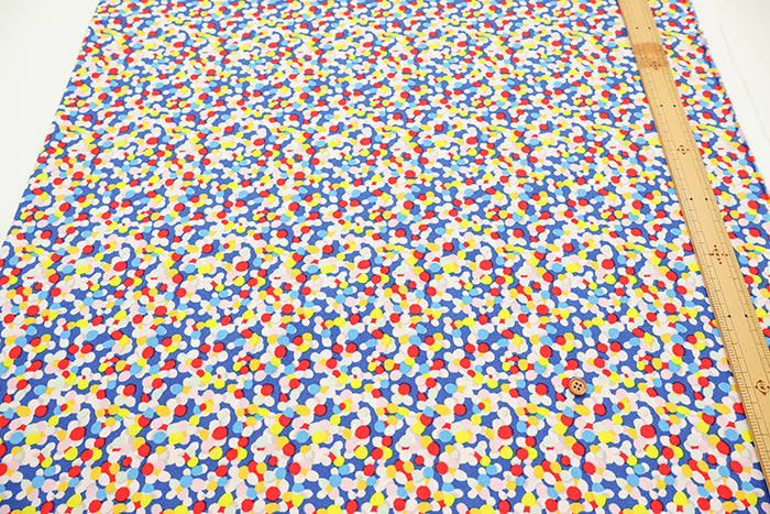 40"Cotton Broad Printed Fabric - Dots - nomura tailor