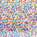 40"Cotton Broad Printed Fabric - Dots - nomura tailor