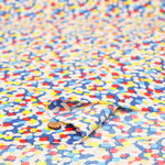 40"Cotton Broad Printed Fabric - Dots - nomura tailor