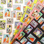 60" Cotton Lawn Printed Fabric - Japanese Painting - nomura tailor