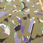 C/L Sheeting Printed Fabric フラワーペイント - nomura tailor