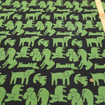 40"Cotton Broad Printed Fabric - Dog - nomura tailor