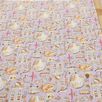 60"Cotton Lawn Printed Fabric - Animal Bakery - nomura tailor