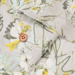 Cotton 60 Lawn printed fabric Drawing flower - nomura tailor