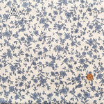 60"Cotton Lawn Fabric - Two-Tone Flower - nomura tailor