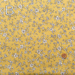 60"Cotton Lawn Fabric - Two-Tone Flower - nomura tailor