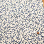 60"Cotton Lawn Fabric - Two-Tone Flower - nomura tailor