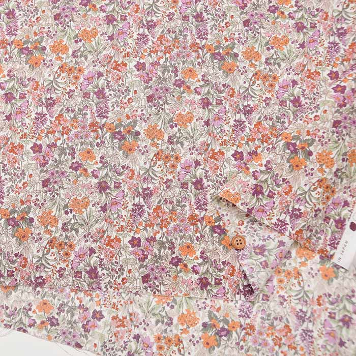 Cotton 60 Lawn Printed Fabric Country Flower - nomura tailor