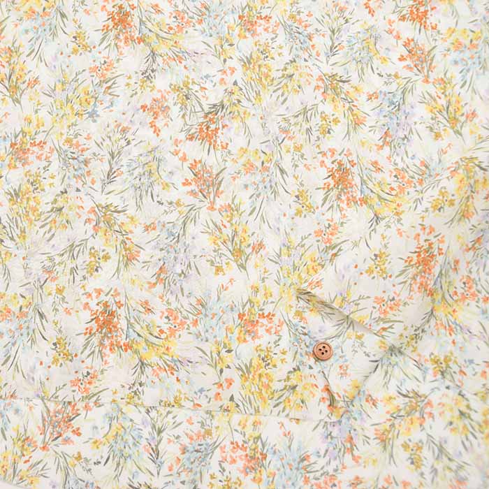 Cotton 60 lawn printed fabric Bouquet - nomura tailor