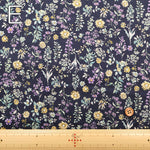 60"Cotton Lawn Printed Fabric - Flower - nomura tailor